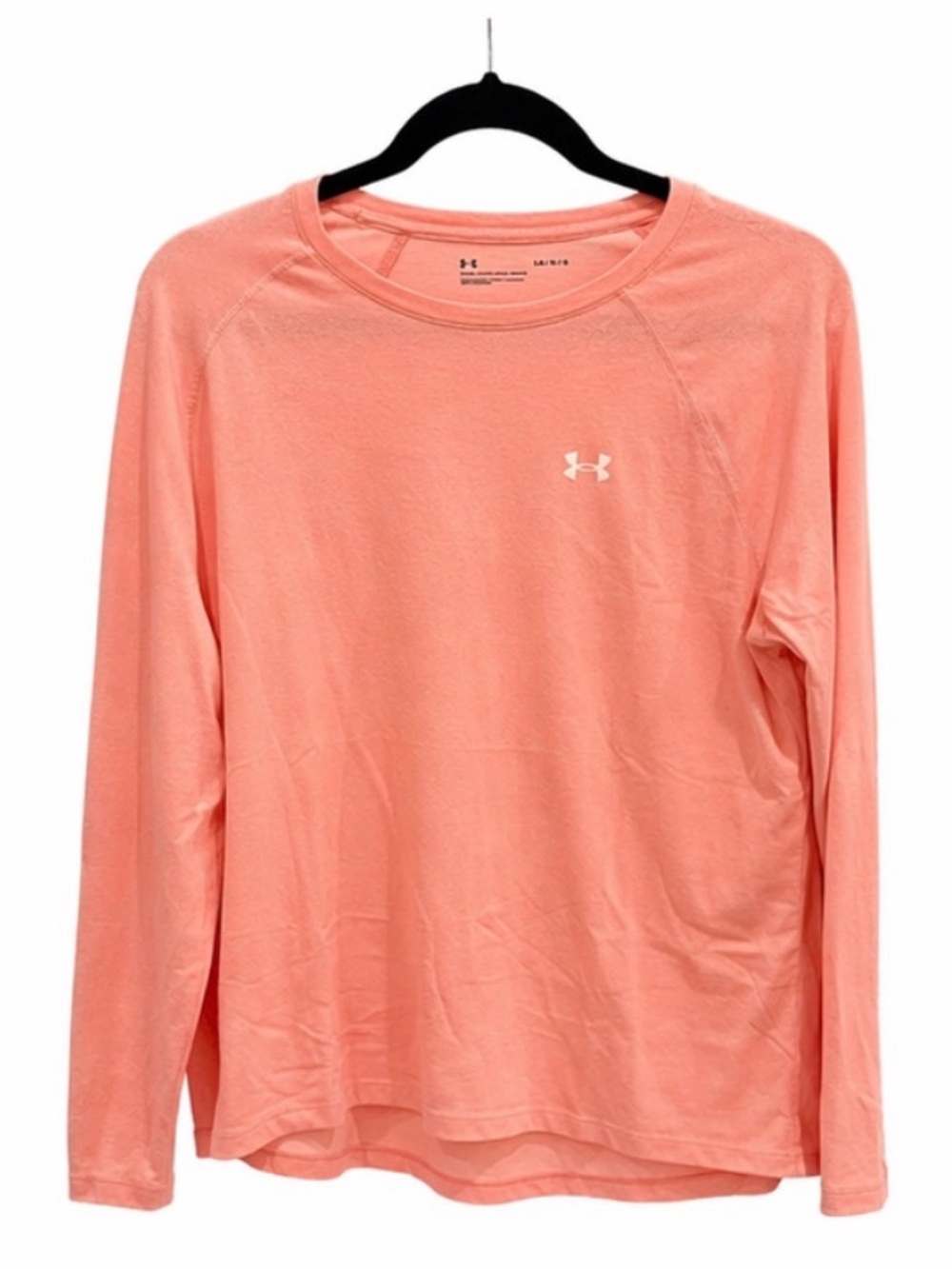 Under Armour Peach/CORAL Long Sleeve Athletic Top